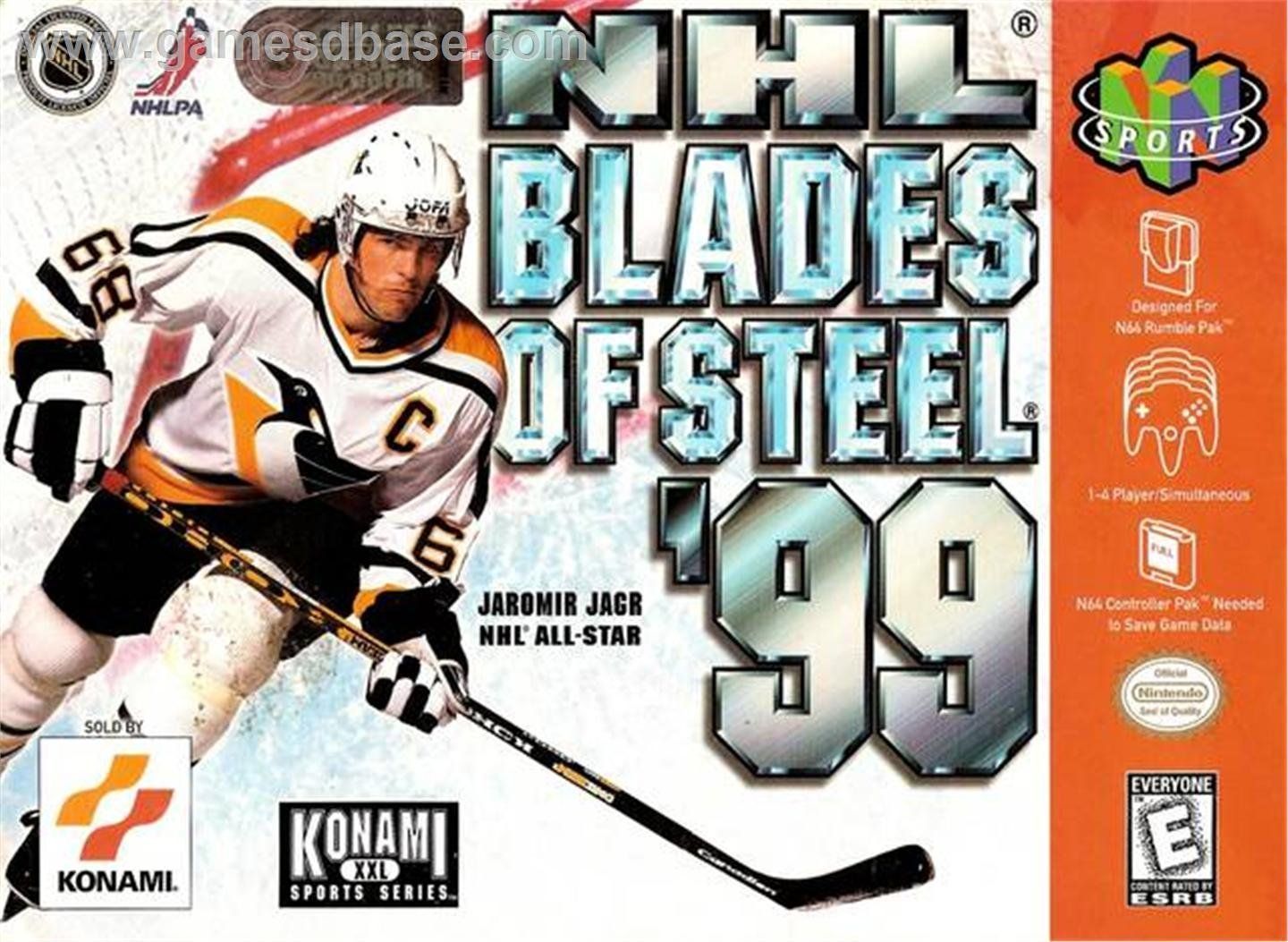 NHL Blades Of Steel '99 (USA) Game Cover